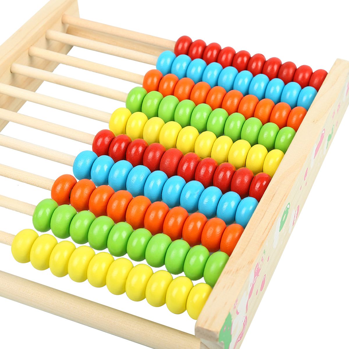 Wooden Abacus Frame Kids Educational Counting Toy For Kids