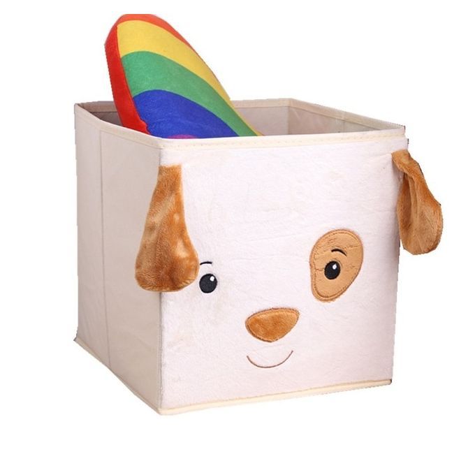 Storage Bins Animal Embroidery Foldable Clothes Storage Box