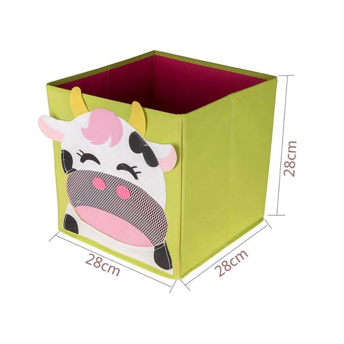Storage Bins Animal Embroidery Foldable Clothes Storage Box