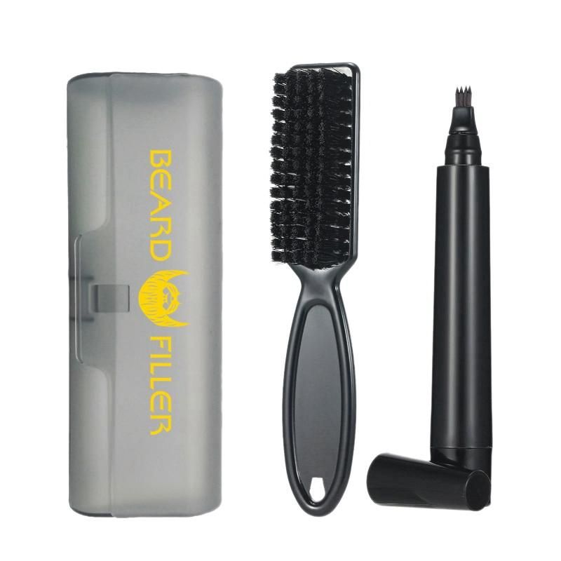 Beard Filling Pen Kit Barber Pencil Waterproof Long Lasting