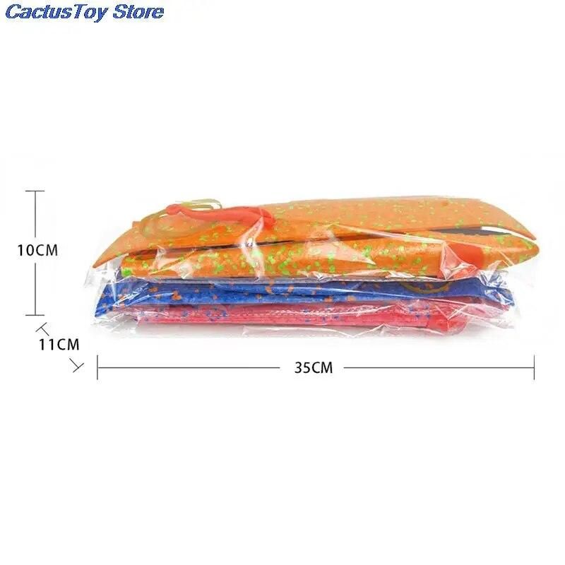 3PCS DIY Hand Launch Throw Airplane Foam Glider Slingshot Plane Model Outdoor Children Toys Gift