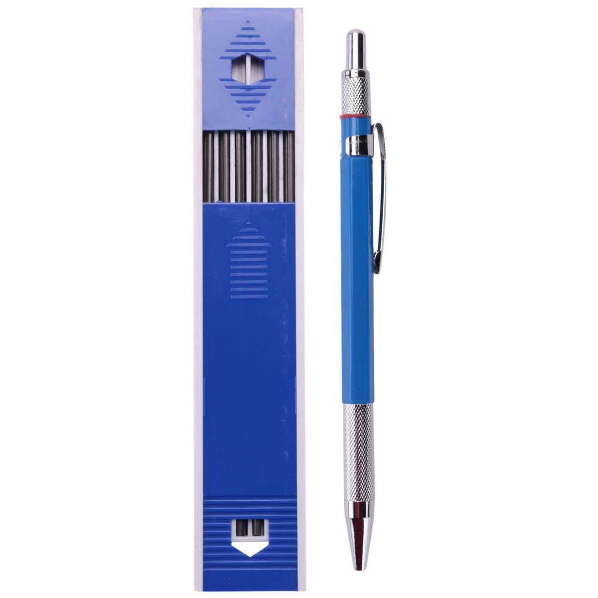 Welders Pencil with 6Pcs Round Refills, 2.0 mm for Pipe