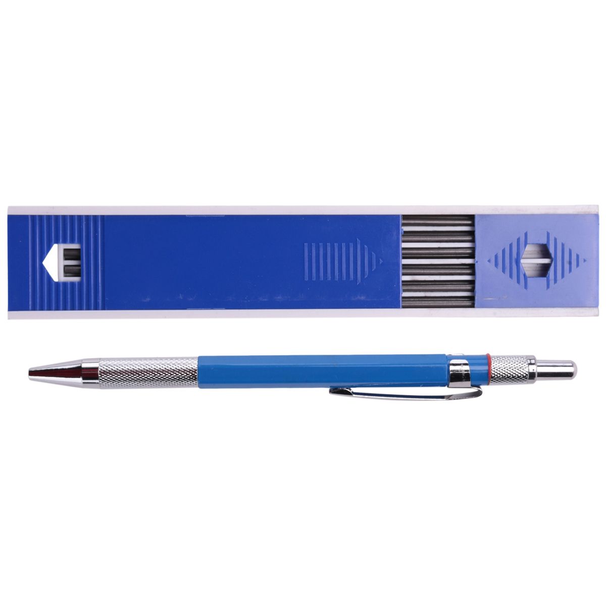 Welders Pencil with 6Pcs Round Refills, 2.0 mm for Pipe