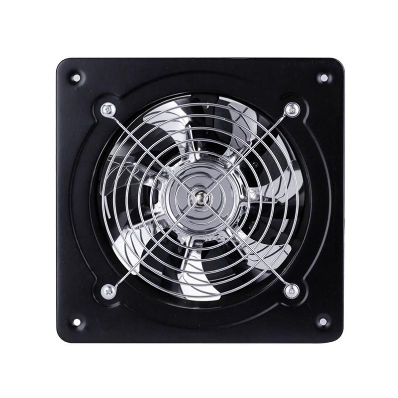 4 inch Utility Blower Fan 220 V  Low Noise Ventilator Extractor Wall Ventilator Duct Fan Black