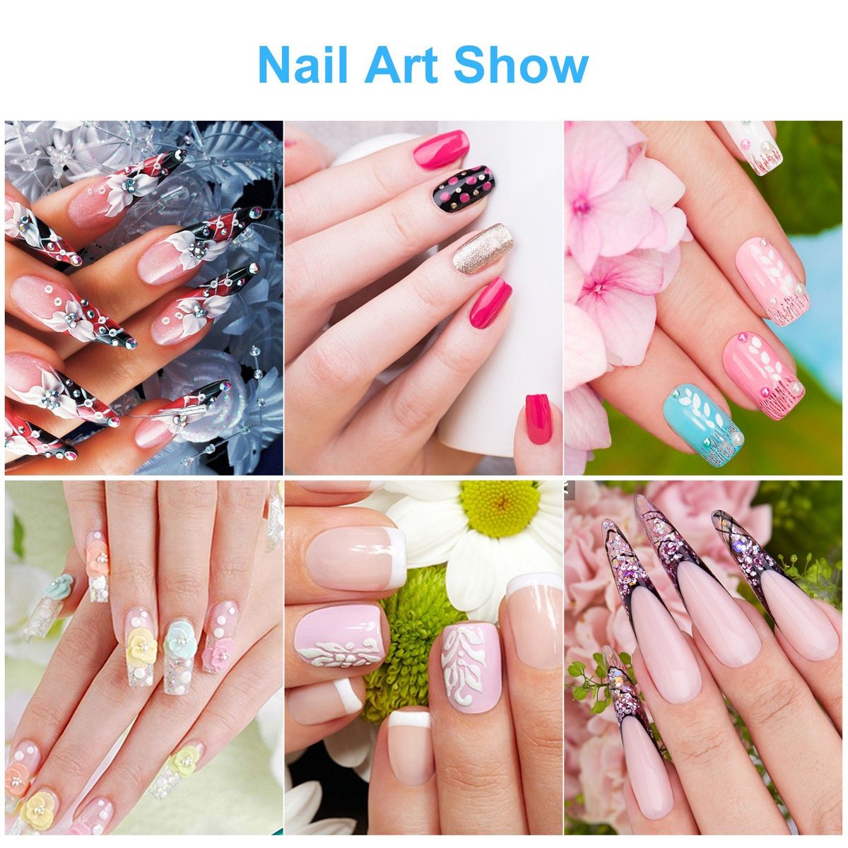 5PCS Nail Art Pen Kit Acrylic Nail Brushes Dotting Pen Nail Art Drawing Painting Brush 3D Carving Pen Manicure Tools Kit