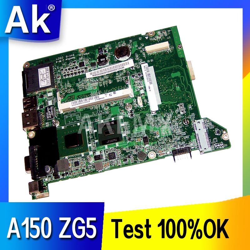 AkemyFor Acer Aspire One A150 ZG5 Laptop Motherboard DDR2