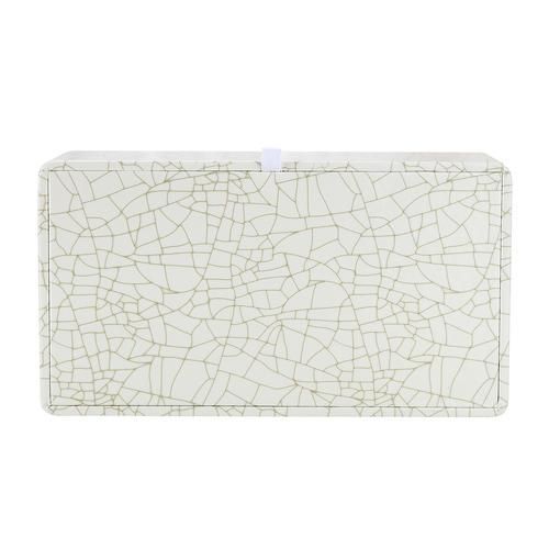 L Size Marble Faux Leather Tissue Box Cover Holder Mint Green Elegant Royal Car Home Napkin Towel Tissue Holder