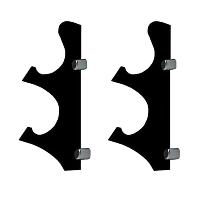 Holder Stand Wall Mount Samurai Display Katana 9x20cm Black
