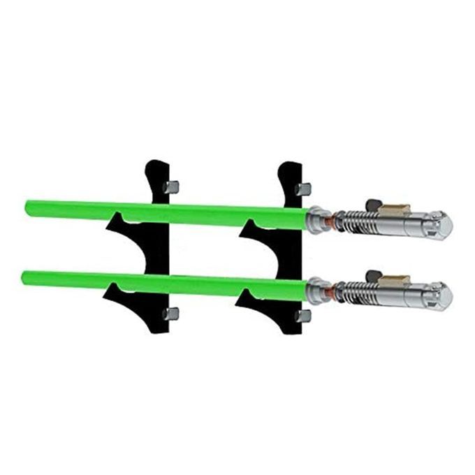 Holder Stand Wall Mount Samurai Display Katana 9x20cm Black