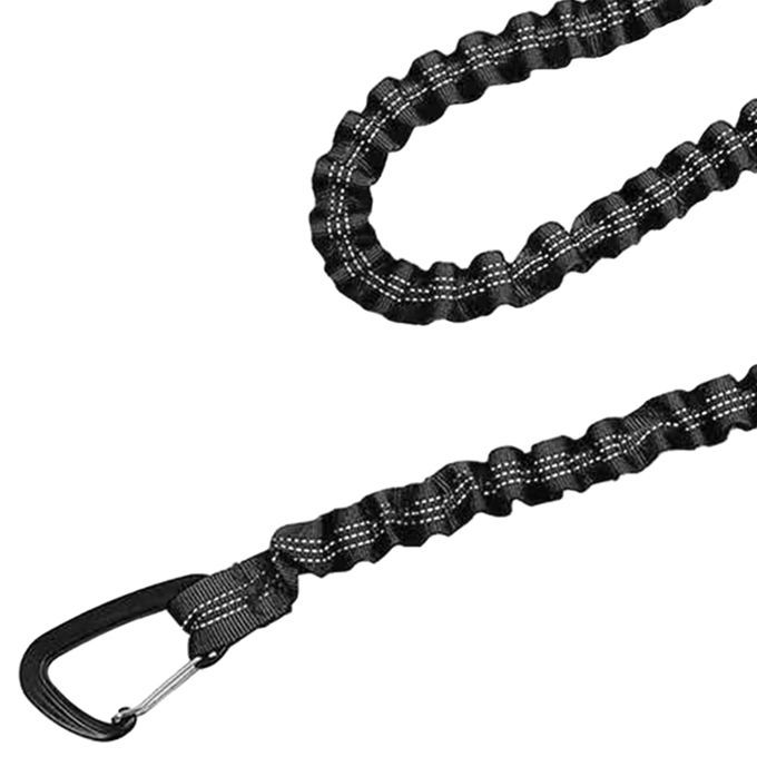 Tow Rope Bike Stretch Pull Strap Pull Behind Attachment Bungee Black