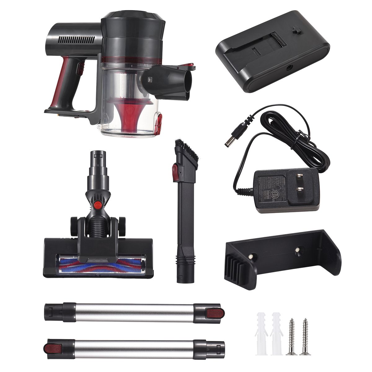 Cordless Vacuum Cleaner Rechargeable Stick Vacuum With 25KPA