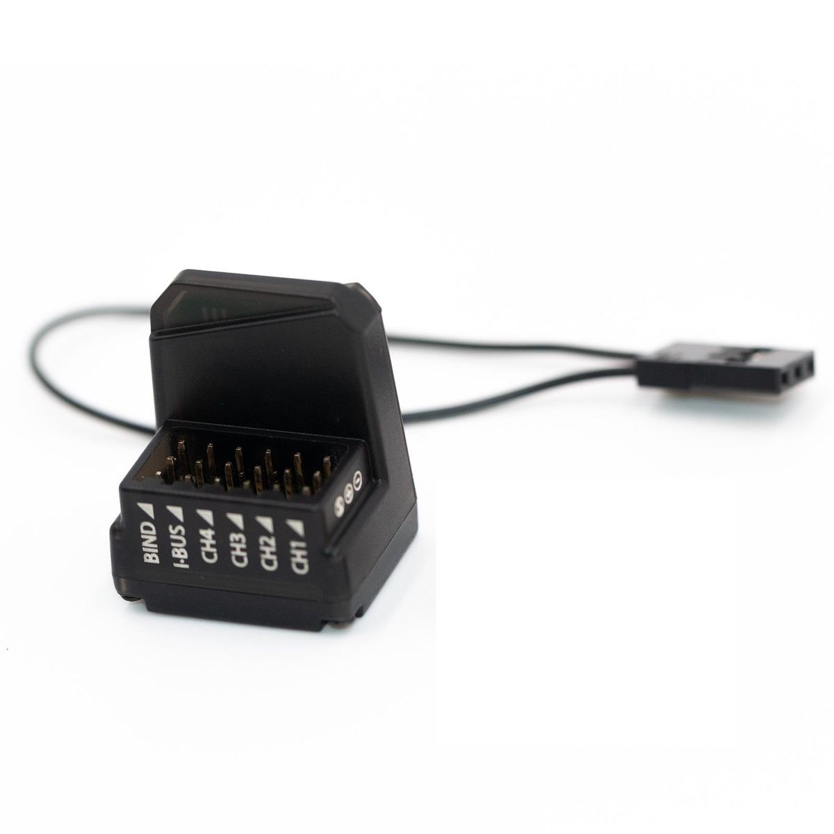 Flysky FGR4S V2 Receiver AFHDS 3 Built-in Single-Antenna Bidirectional PWM /PPM / IBUS Output Receiver for Flysky NB4 PL18 RC Transmitter