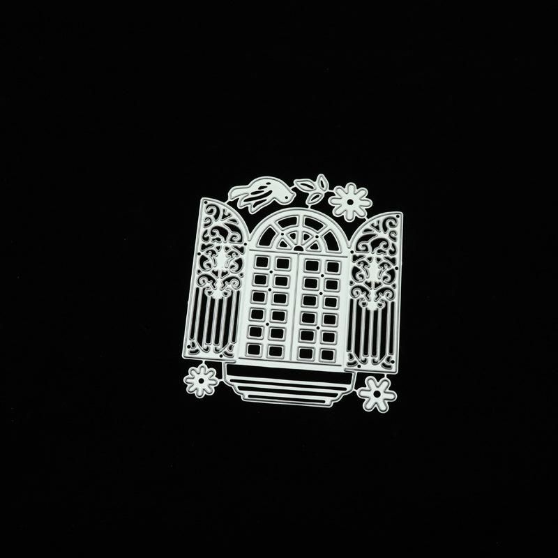 Reunion New Design Craft Metal Die Cuts Cutting Die Flower Switch Window Scrapbooking Album Paper Card Craft Embossing Die Cuts