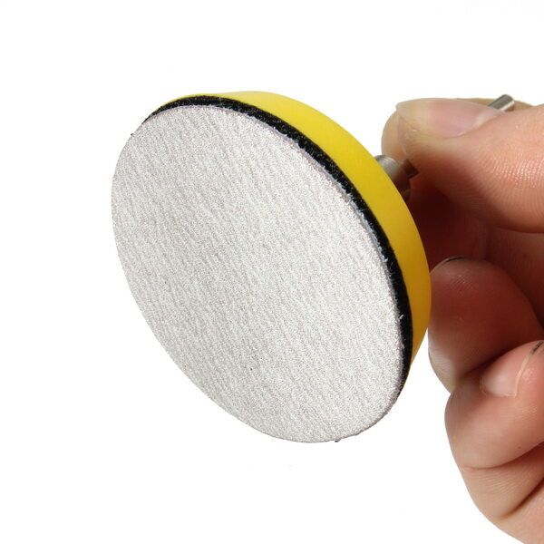 2/3 Inch Hook And Loop Sanding Pad 3mm Shank With 80pcs 80 To 7000 Grit Sand Paper 2 Inch