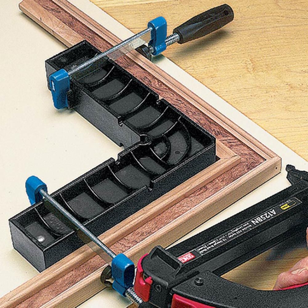 2pcs Plastic Precision 90°Right Angle Positioning Block Jig Clamp for Wood Working