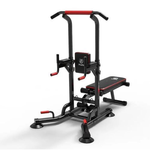 Power Tower With Bench & Pouch Up