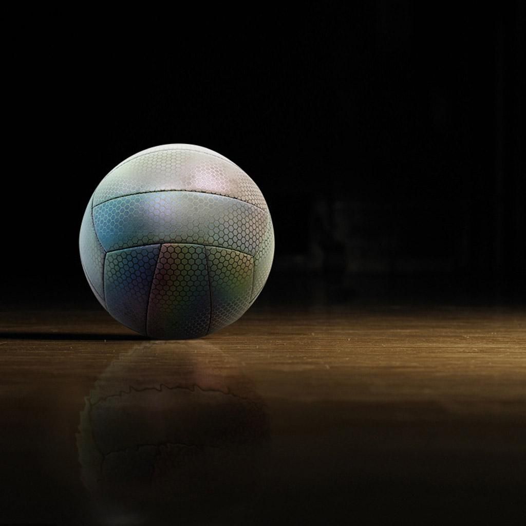 Holographic Glowing Reflective Volleyball - Volleyball