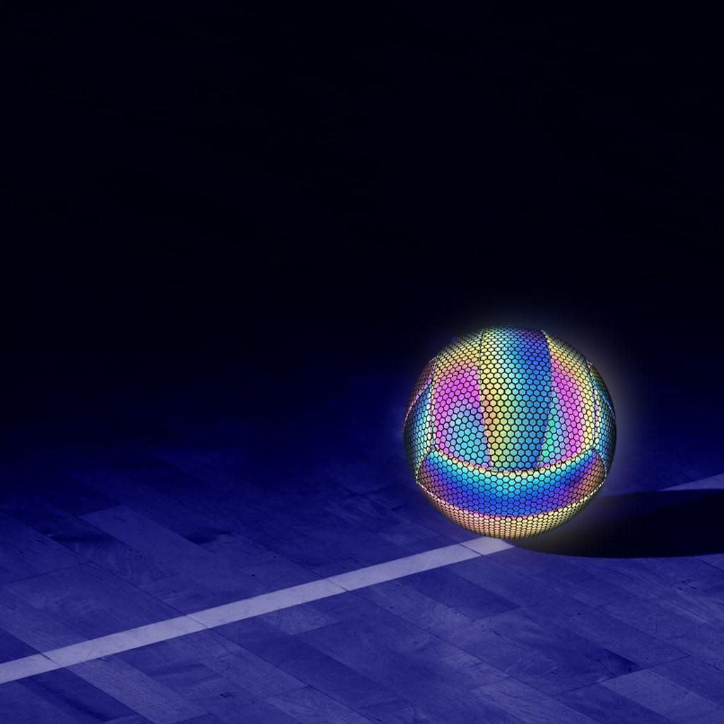 Holographic Glowing Reflective Volleyball - Volleyball