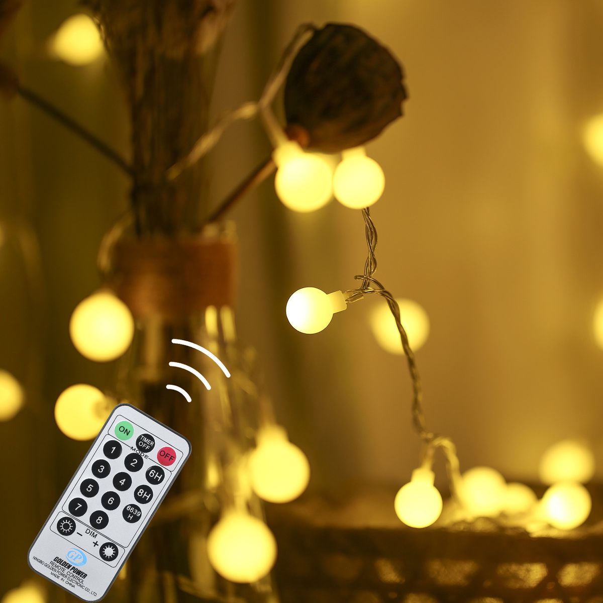 Neoglint Plug-in Fairy Lights 18m 150 LEDs  With Controller