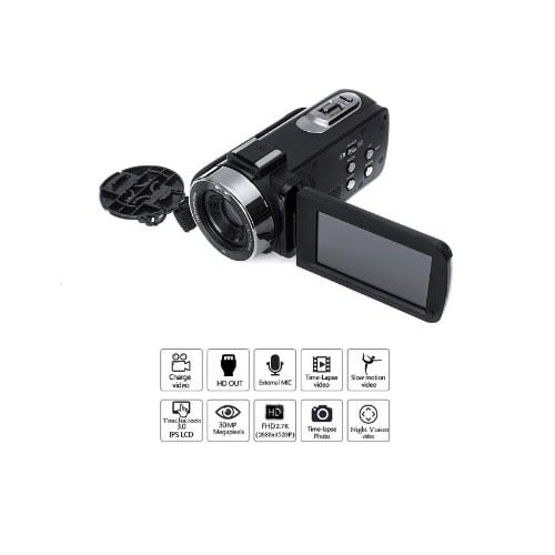 Camcorder Digital 2.7k With Remote Control