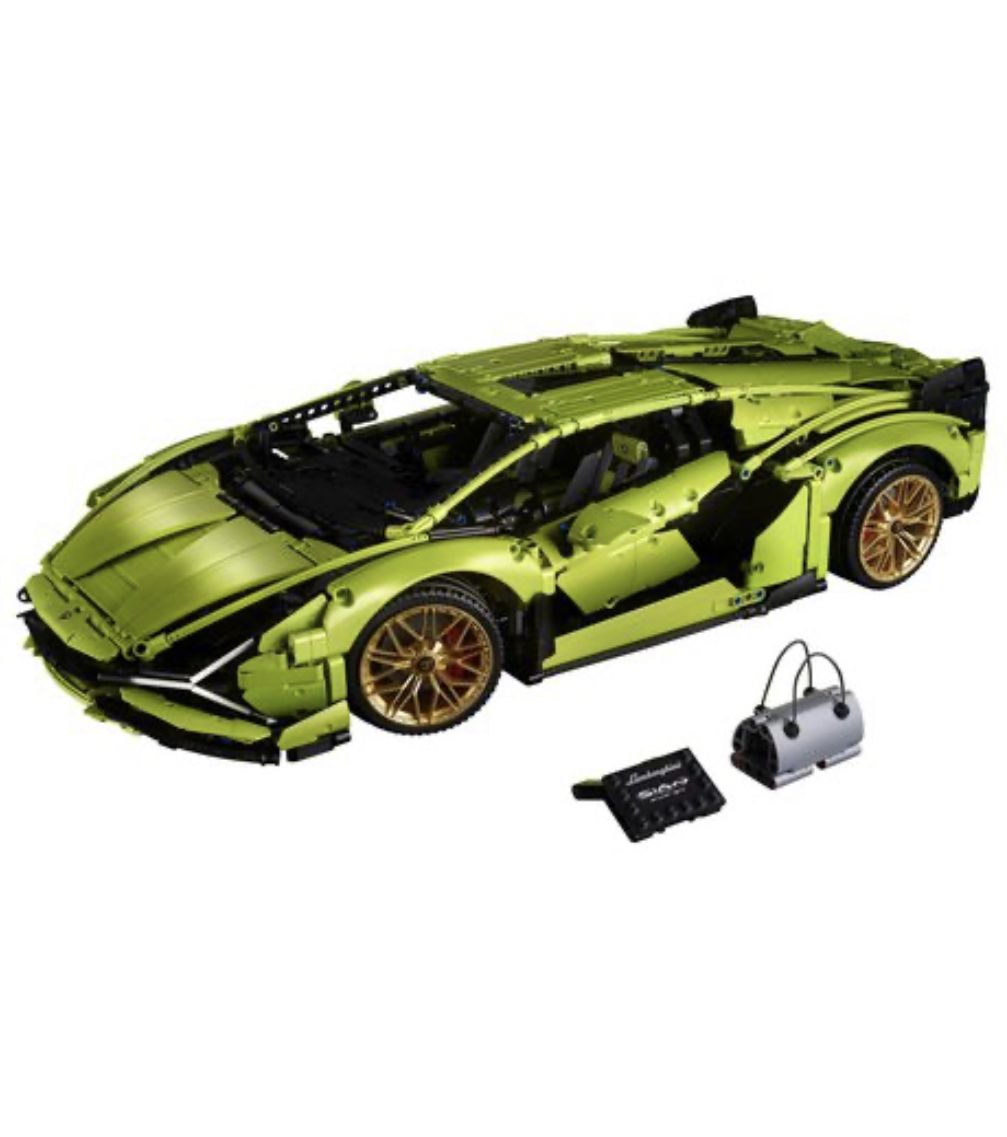 Technic Lamborghini Sian FKP 37 (42115) Model Car Toy Building Kit (3,696 Pieces)