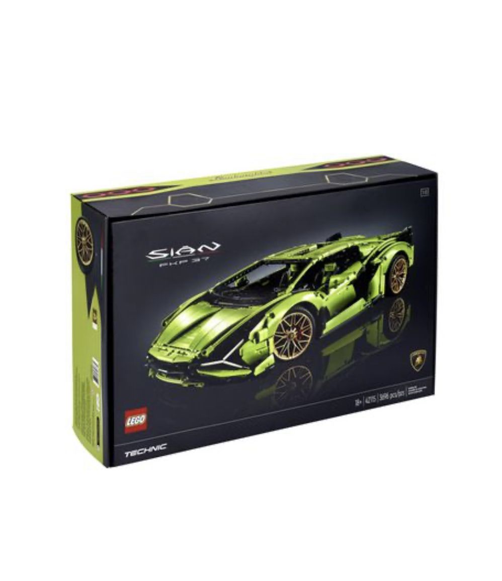 Technic Lamborghini Sian FKP 37 (42115) Model Car Toy Building Kit (3,696 Pieces)