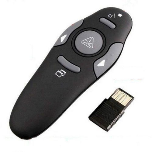 Wireless Presenter With Red Laser Pointers-Remote Control For Power Point.