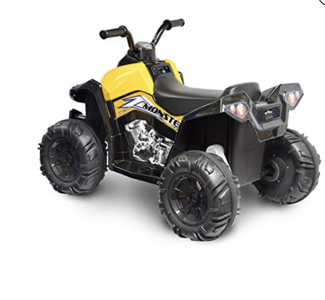 Monster Quad In Black (12V)