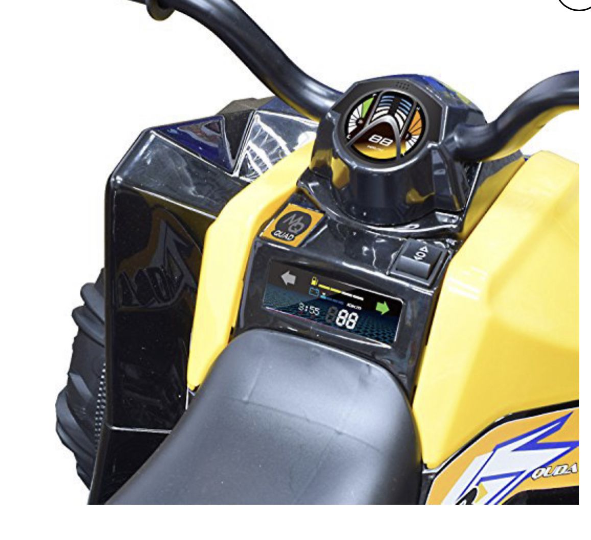 Monster Quad In Black (12V)