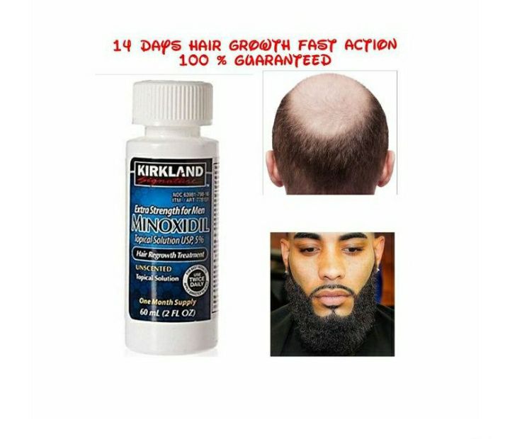 Minoxidil 5% Extra Strength Bald Hair & Beard Growth For Men