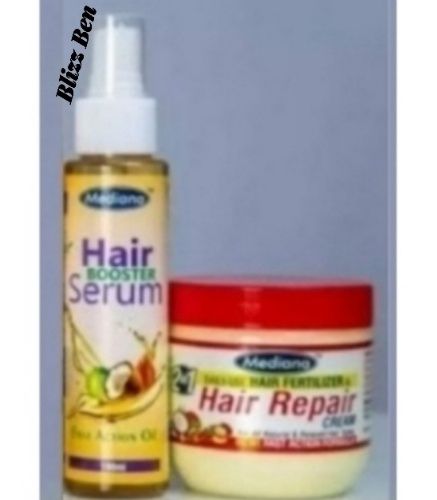 Hair Booster Serum And Hair Repair Cream (2 Items)