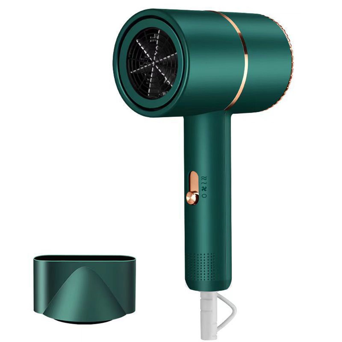 Foldable Hair Dryer Negative Ions Low Noise Portable Travel