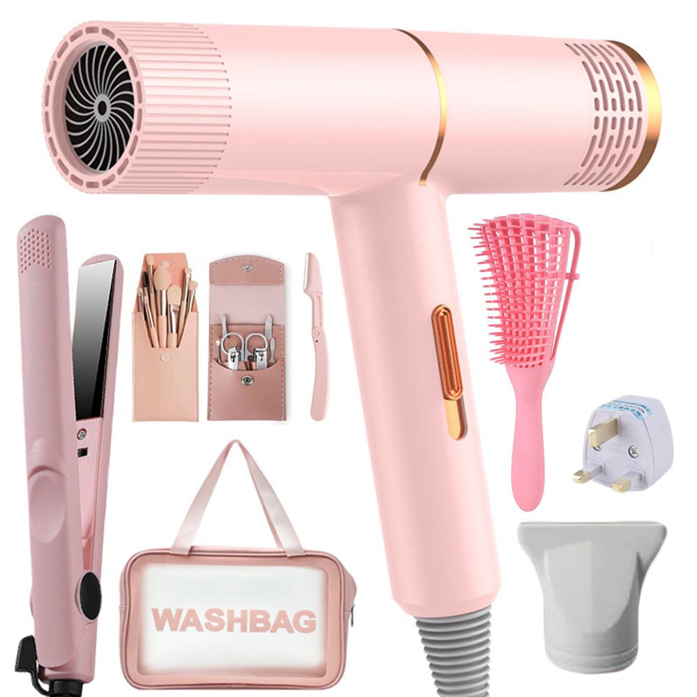 Hair Dryer  And Hair Straightener With Gifts