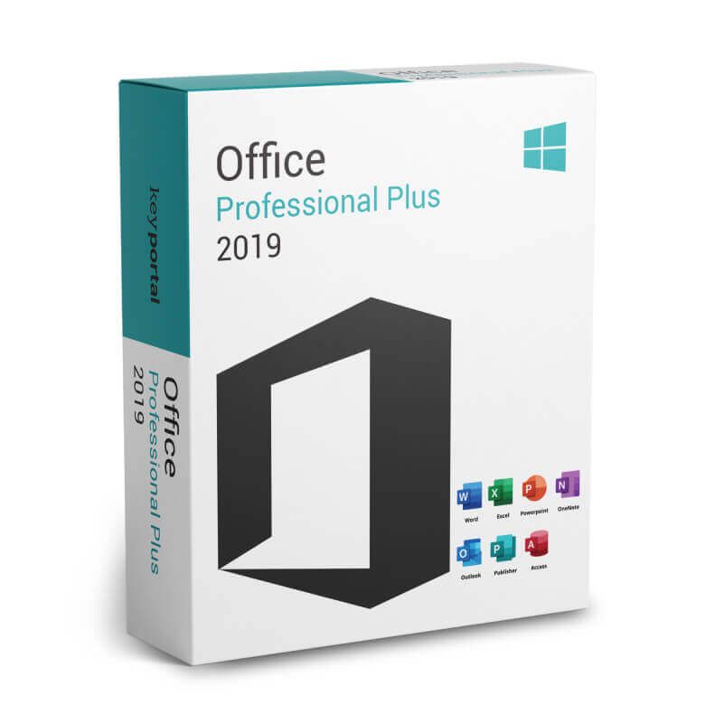 MS Office 2019 Professional Plus Lifetime License(1 User)