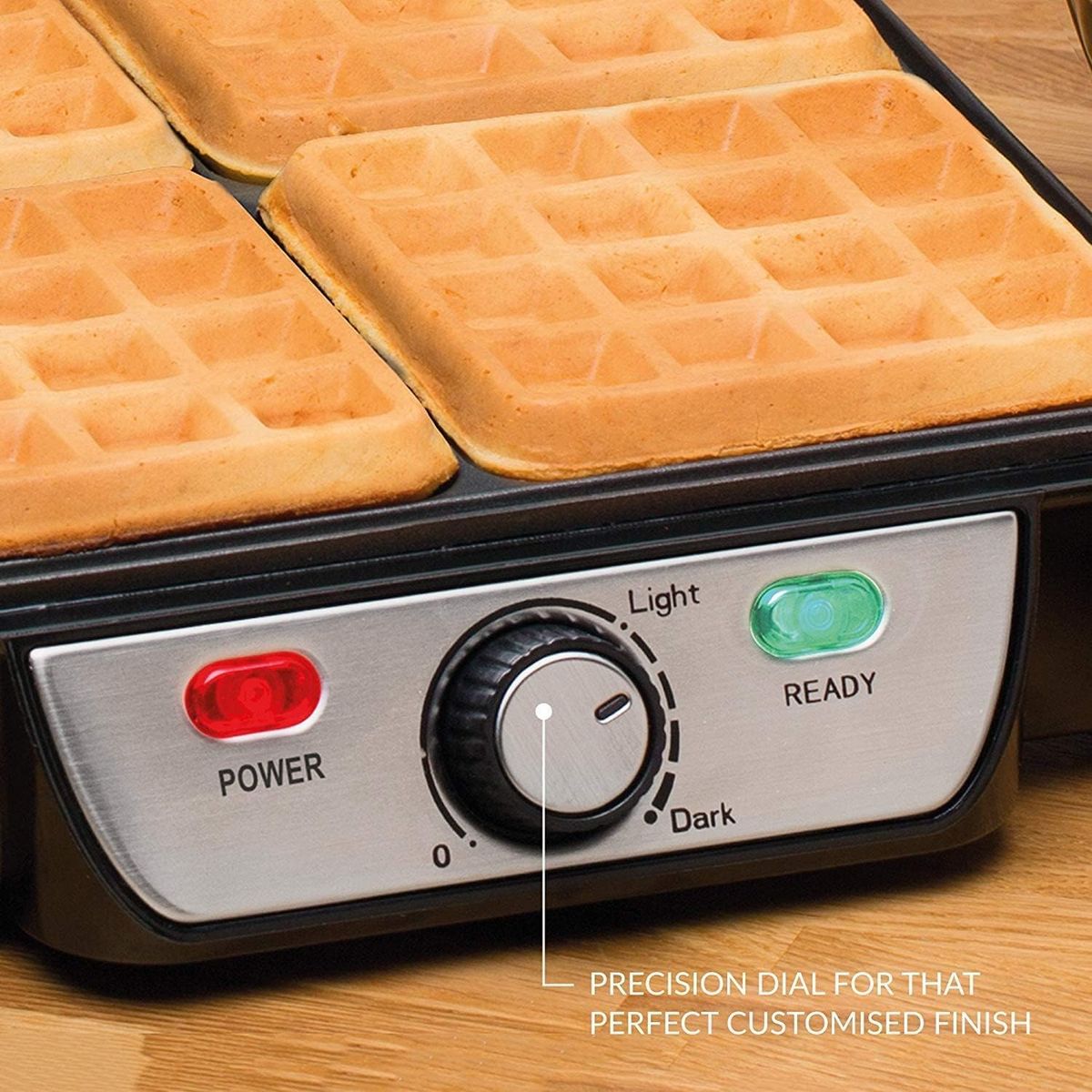 4-Slice Non-Stick Waffle Maker