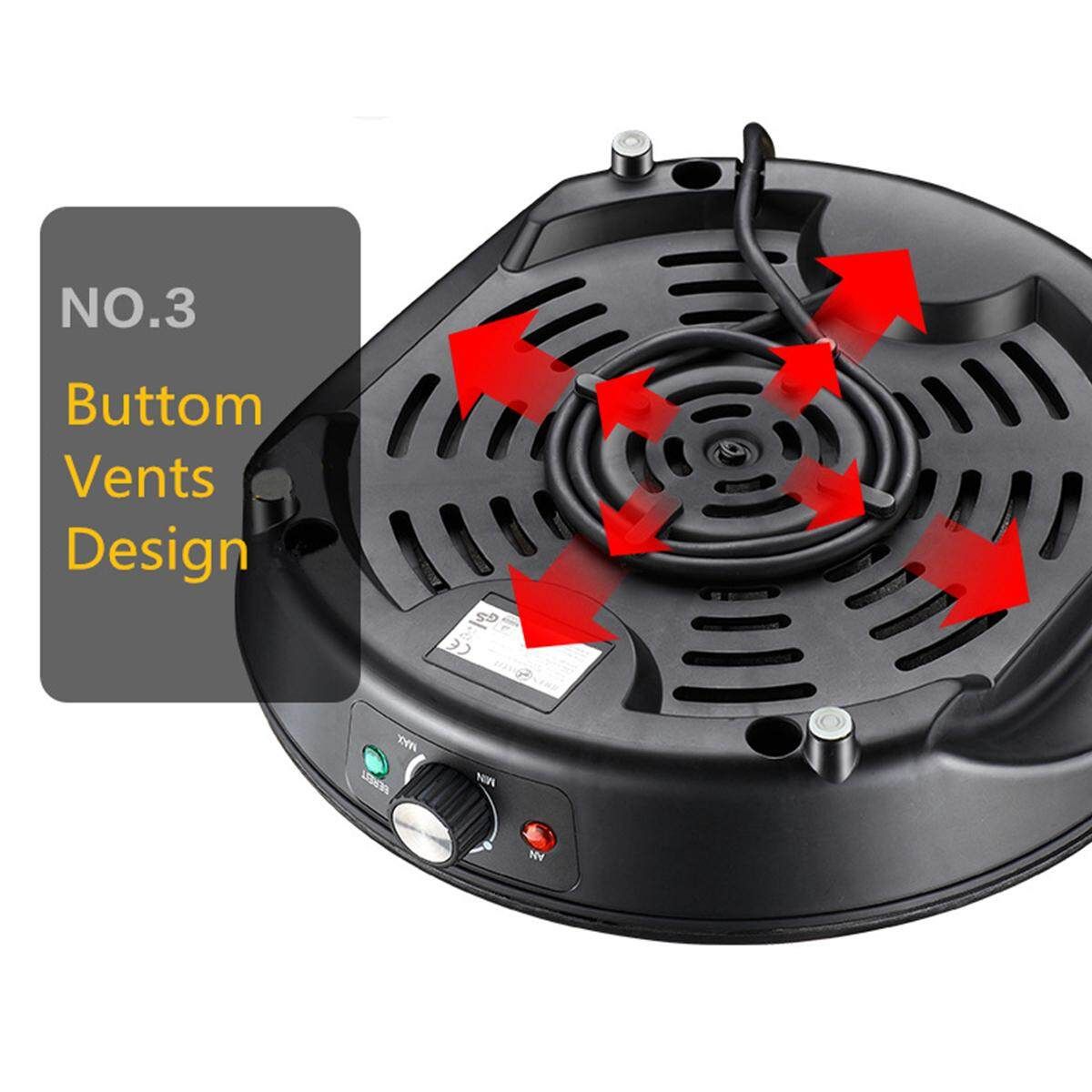 Electric Kitchen Crepe Maker Baking Grill Cooktop Nonstick Pancake Eggs Bread Breakfast Crepe Maker Pancake Cooker Grill Hot Plate Dessert Making Machine Beige