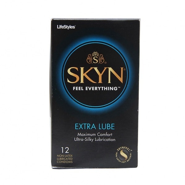 LifeStyles Skyn Non-Latex Condoms, Extra Lubricated 12 ea