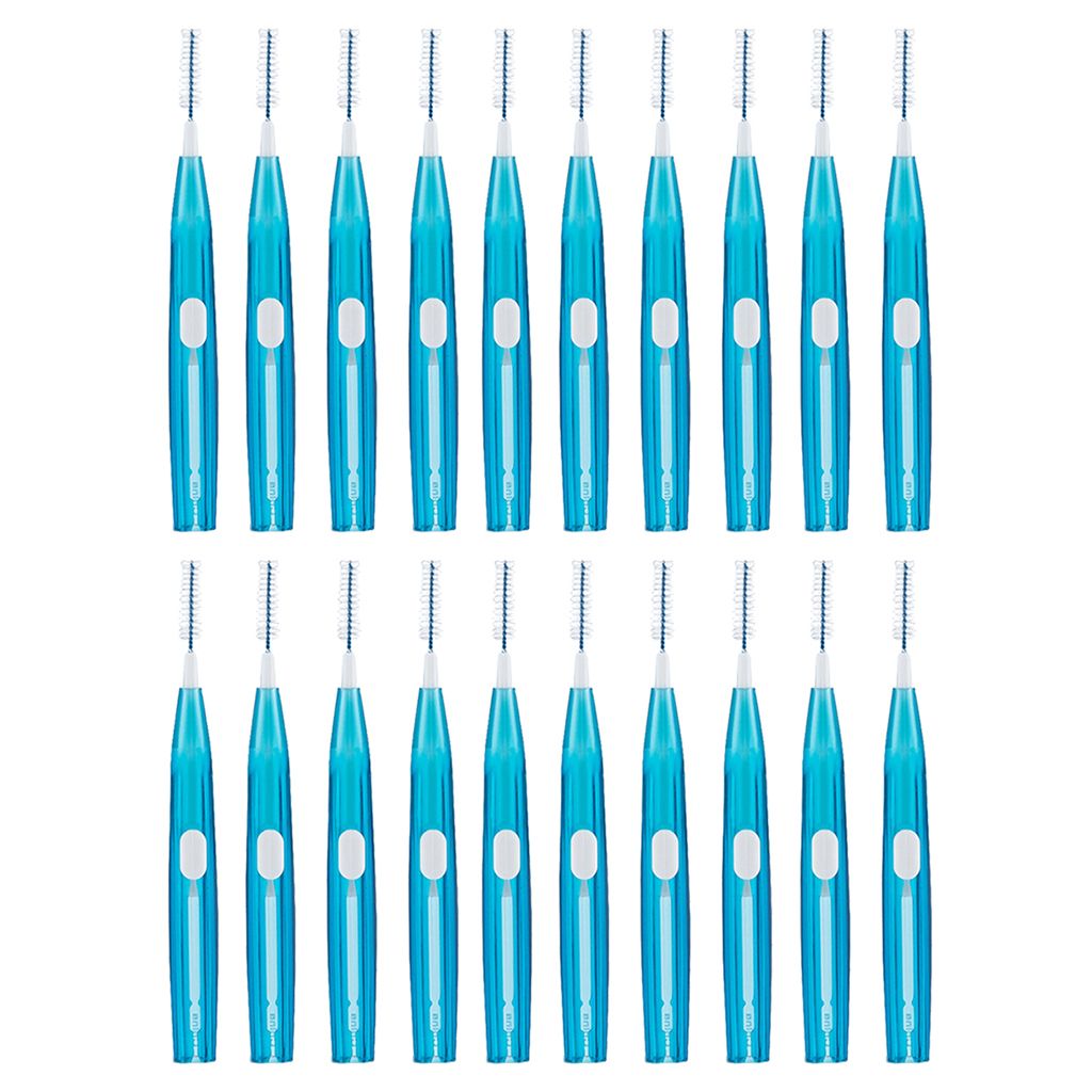 20 Pieces Soft Interdental Brushes Teeth Crowns Cleaner Stains Remover