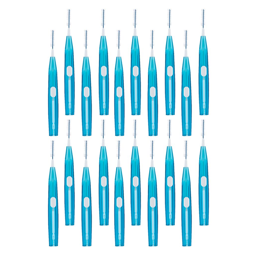 20 Pieces Soft Interdental Brushes Teeth Crowns Cleaner Stains Remover