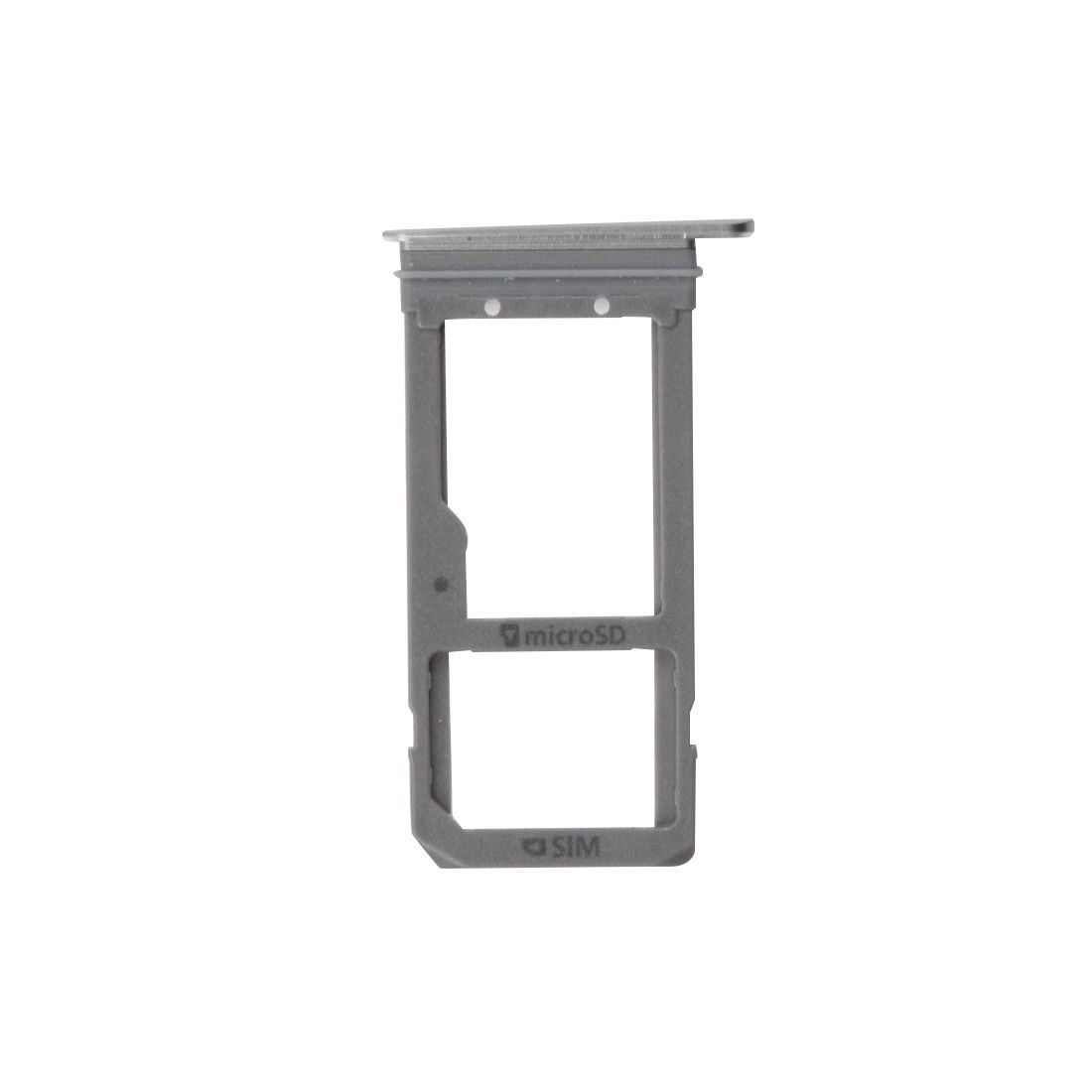 IPartsBuy SIM Card Tray And Micro SD Card Tray For Samsung Galaxy S7 Edge / G935(Grey)