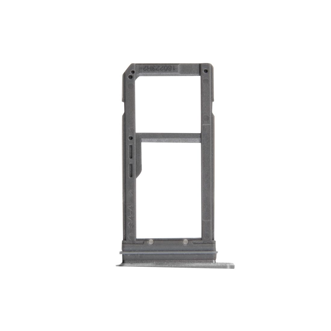 IPartsBuy SIM Card Tray And Micro SD Card Tray For Samsung Galaxy S7 Edge / G935(Grey)