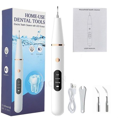 Ultrasonic Electric Tooth Cleaner Dental Stone Removal