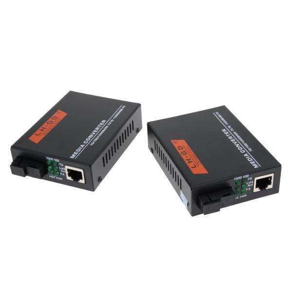 3x 2pcs HTB-3100A/B Fiber Optical Media Converter