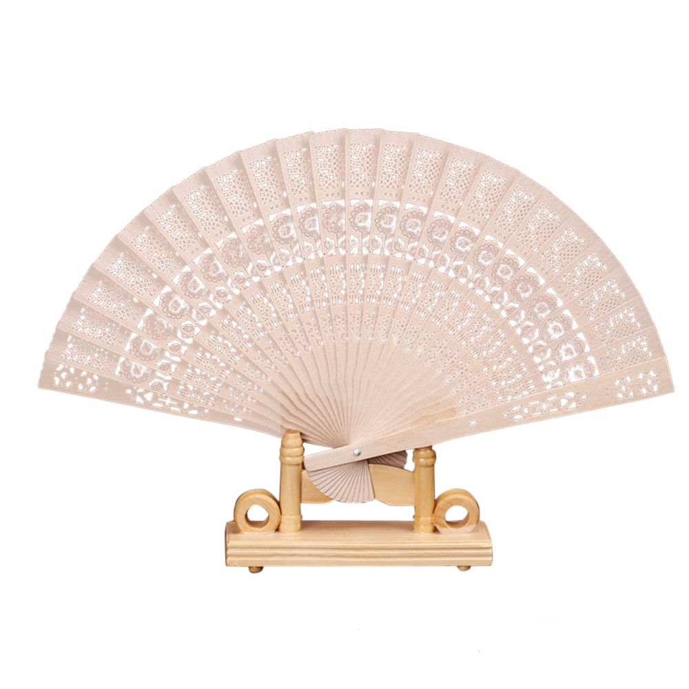 Fan Fans Sale For Arrival 2020 Outdoor Hot Selling Favor Carved 2020 Bamboo Folding Wedding Party Hot New Wooden Hand New