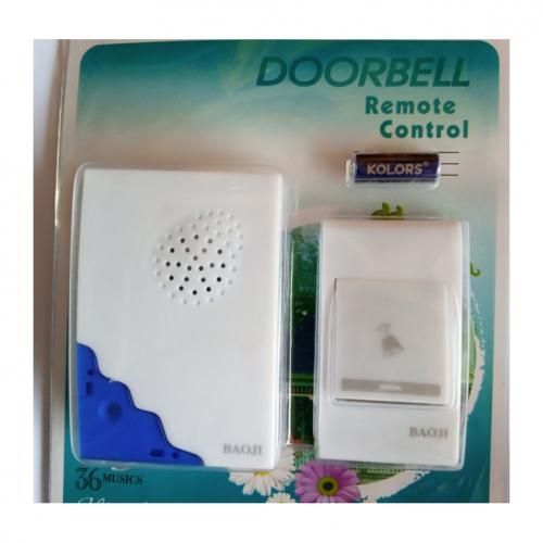 Wireless Door Bell Remote Control + 2 Free Batteries