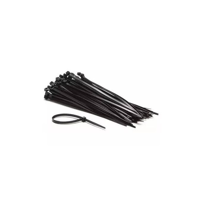 100 Pieces Plastic Disposable Zip Ties / Cable Tie - 2.5x150 MM