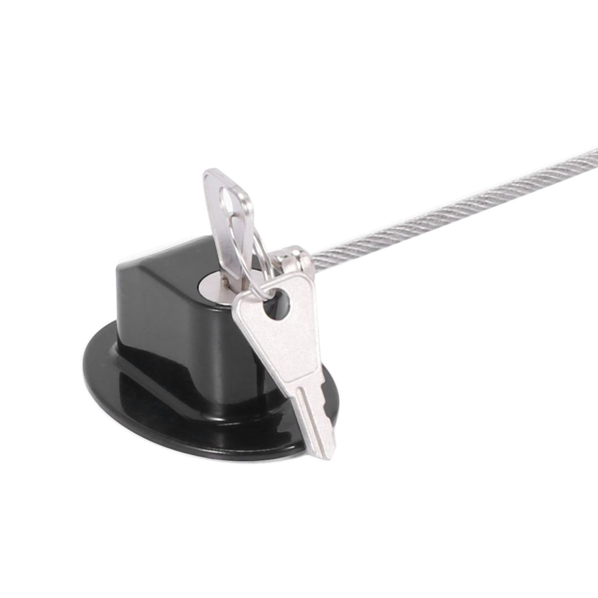 2 Pieces Refrigerator Door Lock Strong Adhesive Freezer Door Lock File Drawer Lock Child Safety Cupboard Lock with Key