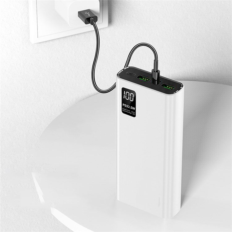 22.5W 20000mAh Fast Charge Portable Battery Pack