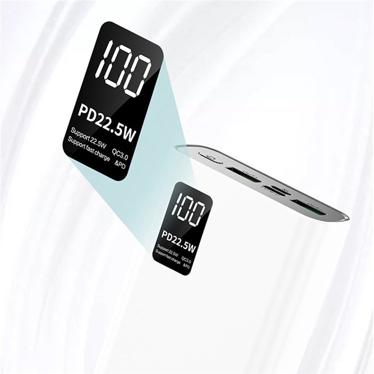 22.5W 20000mAh Fast Charge Portable Battery Pack