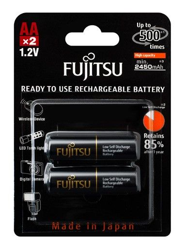 Rechargeable Battery AA2 - Black